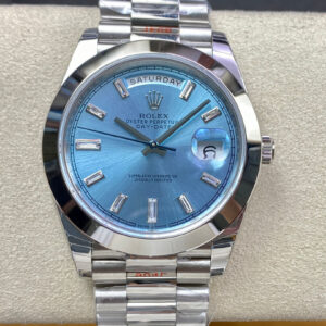 Replica Rolex Day Date 228206 EW Factory Stainless Steel Strap