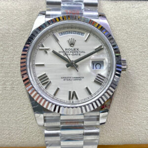 Replica Rolex Day Date 228239-83419 EW Factory Stainless Steel Strap