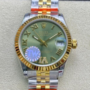 Replica Rolex Datejust 178273 31MM TW Factory Green Dial