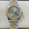 Replica Rolex Datejust M278383RBR-0030 31MM EW Factory Diamond-Set Bezel