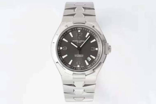 Replica Vacheron Constantin Overseas 47040 PPF Factory Stainless Steel Gray Dial