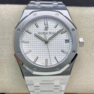 Replica Audemars Piguet Royal Oak 15500ST.OO.1220ST.04 ZF Factory V2 White Dial