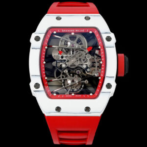 Replica Richard Mille RM27-02 Rafael Nadal Tourbillon RM Factory Red Rubber Strap