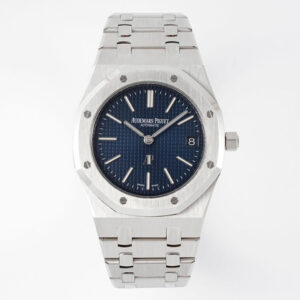 Replica Audemars Piguet Royal Oak 16202ST.OO.1240ST.01 ZF Factory Blue Plaid Dial