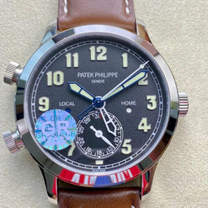 Replica Patek Philippe Calatrava 5524G-001 GR Factory V2 Leather Strap - Replica Watches Factory