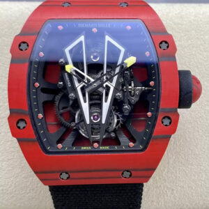 Replica Richard Mille RM27-03 Tourbillon BBR Factory Black Strap - Replica Watches Factory