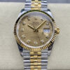 Replica Rolex Datejust M126233-0045 36MM VS Factory Gold Diamond Dial - Replica Watches Factory