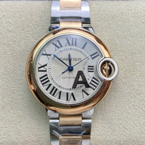 Replica Ballon Bleu De Cartier W2BB0023 33MM V6 Factory Silver Strap