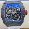 Replica Richard Mille RM35-02 T+ Factory Carbon Fiber Skeleton Dial