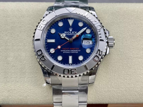 Replica Rolex Yacht Master M126622-0002 40MM VS Factory Silver Strap