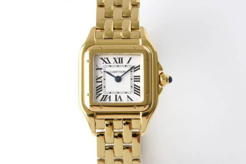 Replica Panthere De Cartier WGPN0008 22MM BV Factory Yellow Gold Bezel