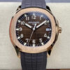 Replica Patek Philippe Aquanaut 5167R-001 3K Factory V2 Version Brown Strap