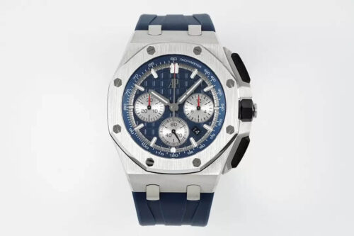 Replica Audemars Piguet Royal Oak Offshore 26420TI.OO.A027CA.01 APF Factory Blue Strap