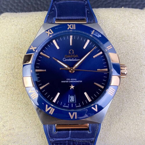 Replica SBF Omega Constellation 131.23.41.21.03.001 VS Factory Blue Strap