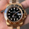 Replica Rolex GMT Master II M126715CHNR-0001 Clean Factory V3 Gold Strap