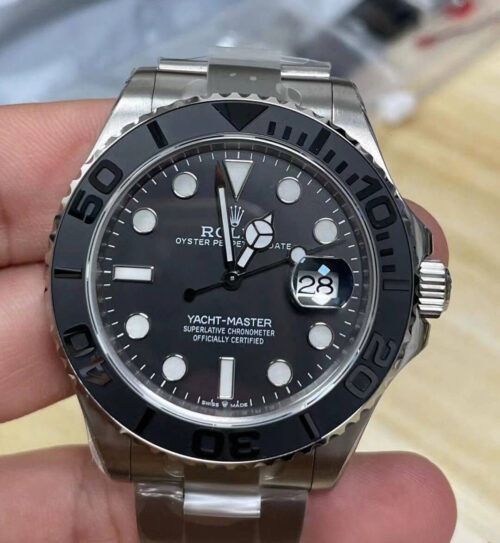 Replica Rolex Yacht Master M226627-0001 42MM EW Factory Black Dial