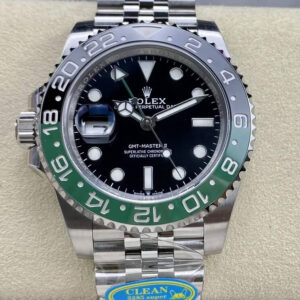 Replica Rolex GMT Master II M126720vtnr-0002 Clean Factory V3 Stainless Steel Black Dial - Replica Watches Factory