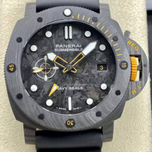 Replica Panerai Submersible PAM1324 VS Factory Black Carbon Fiber