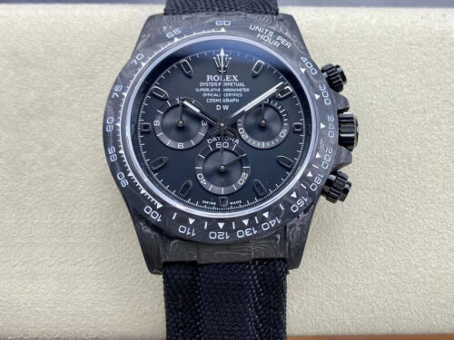 Replica Rolex Daytona Cosmograph Diw Custom Version Noob Factory Black Dial