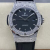 Replica Hublot Classic Fusion 542.NX.1171.LR.1704 42MM HB Factory Black Rubber Strap