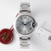 Replica Ballon Bleu De Cartier WSBB0062 33MM AF Factory Silver Steel Strap