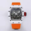 Replica Richard Mille RM35-01 BBR Factory Orange Fabric Strap