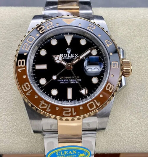 Replica Rolex GMT Master II M126711chnr-0002 Clean Factory V3 Black Dial