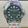 Replica Omega Seamaster Diver 300M 210.30.42.20.10.001 VS Factory Green Dial Bezel