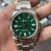 Replica Rolex Oyster Perpetual 41MM M124300-0005 VS Factory Green Stainless Steel