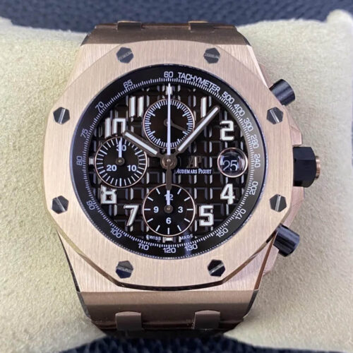 Replica Audemars Piguet Royal Oak Offshore 26470OR.OO.A099CR.01 APF Factory Rose Gold Case