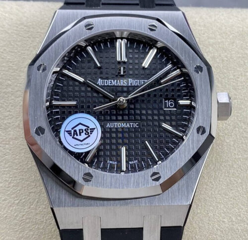 Replica Audemars Piguet Royal Oak 15400 APS Factory Rubber Strap