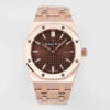 Replica Audemars Piguet Royal Oak Quartz 33MM 67650OR.OO.1261OR.01 ZF Factory Rose Gold Case