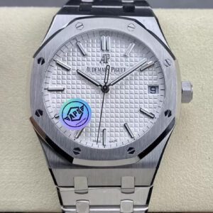 Replica Audemars Piguet Royal Oak 15500ST.OO.1220ST.04 APS Factory White Dial Stainless Steel Strap