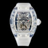 Replica Richard Mille RM 56-01 Tourbillon RM Factory White Transparent Case