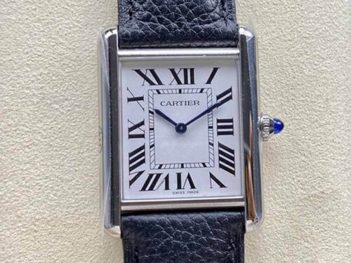 Replica Cartier Tank WSTA0041 K11 Factory White Dial